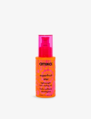 amika Superfruit Star lightweight hair oil 50ml - British product