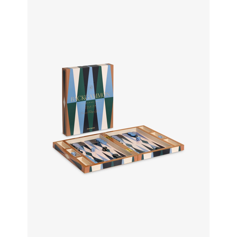Printworks lacquered backgammon set 25cm x 31cm (British brand)