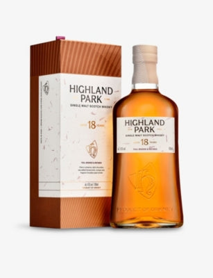 Highland Park single malt Scotch whisky 18 Year Old 700ml, UK version