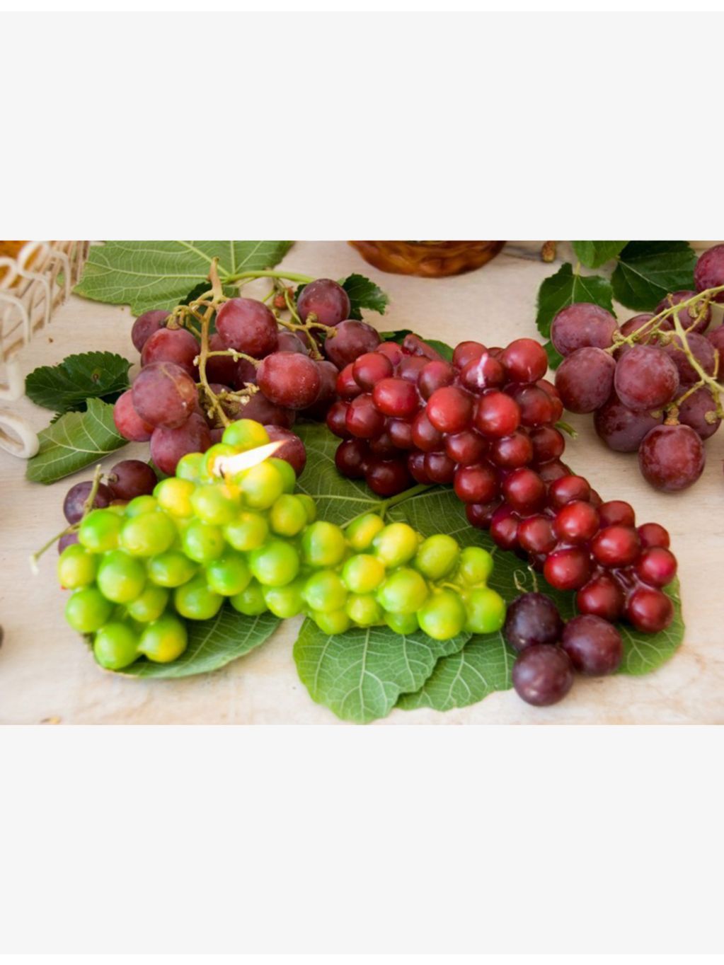 Tralcio red grape wax candle 270g - British product