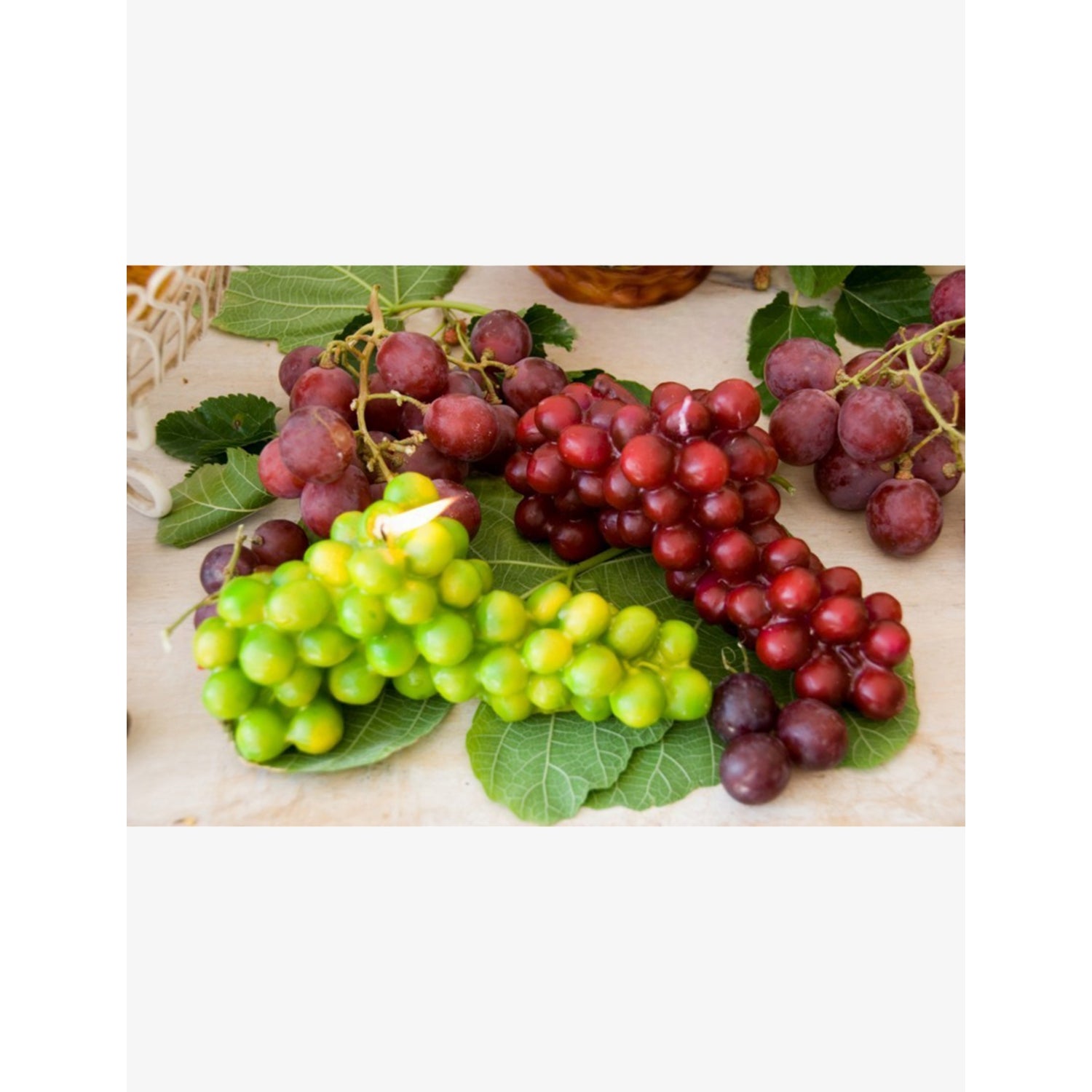 Tralcio red grape wax candle 270g - British product