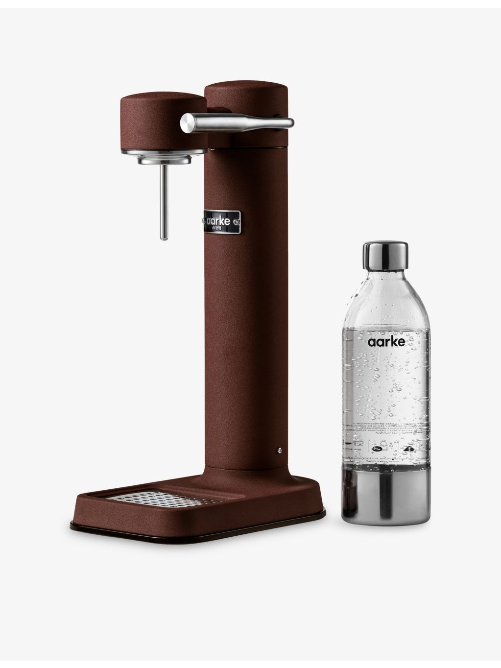 Aarke Carbonator 3 stainless steel sparkling water maker (British brand)