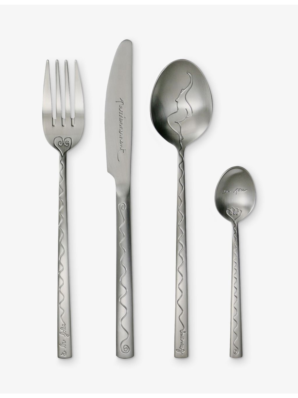 Passionnement 24-piece stainless-steel cutlery set, imported from the UK