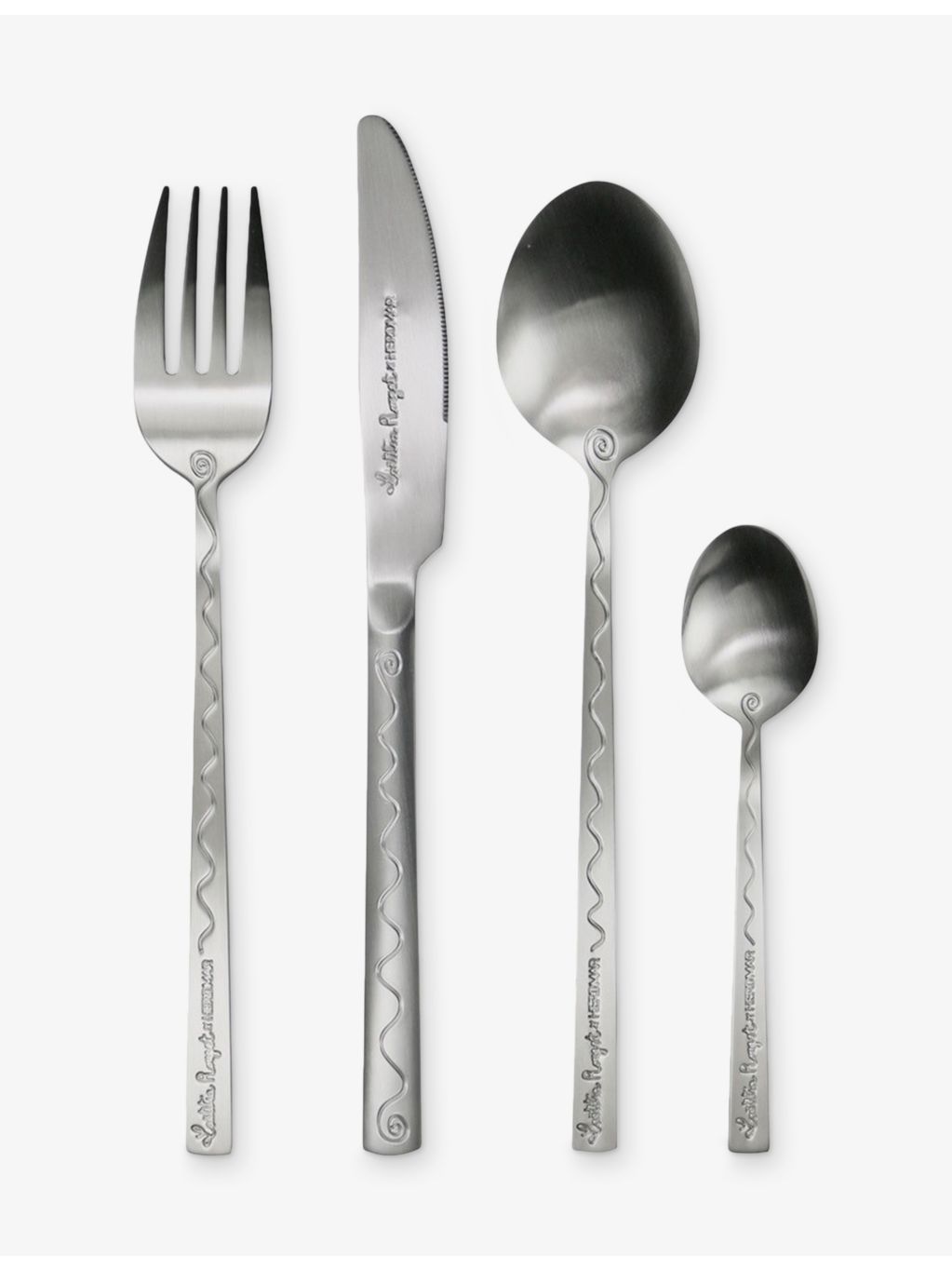 Passionnement 24-piece stainless-steel cutlery set, imported from the UK