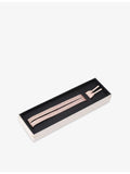 Golden Goose crystal-embellished woven shoe laces with metal aglet (British brand)