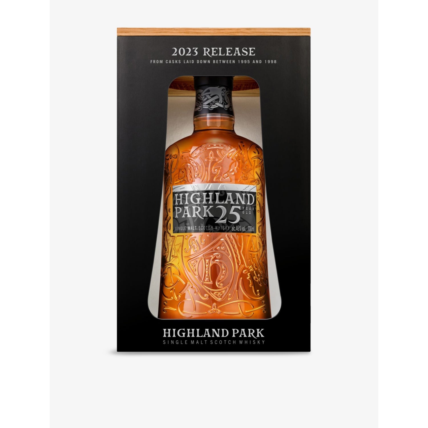 Highland Park 25 Year Old single malt 700ml, imported from the UK