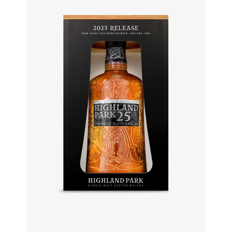 Highland Park 25 Year Old single malt 700ml, imported from the UK