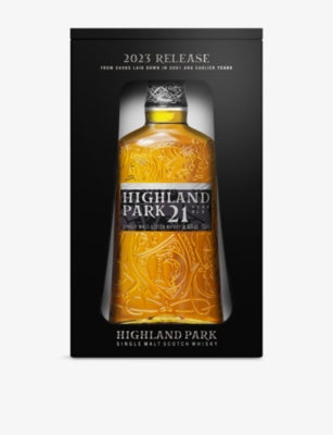 Highland Park 21-year-old single malt whisky 700ml, UK version