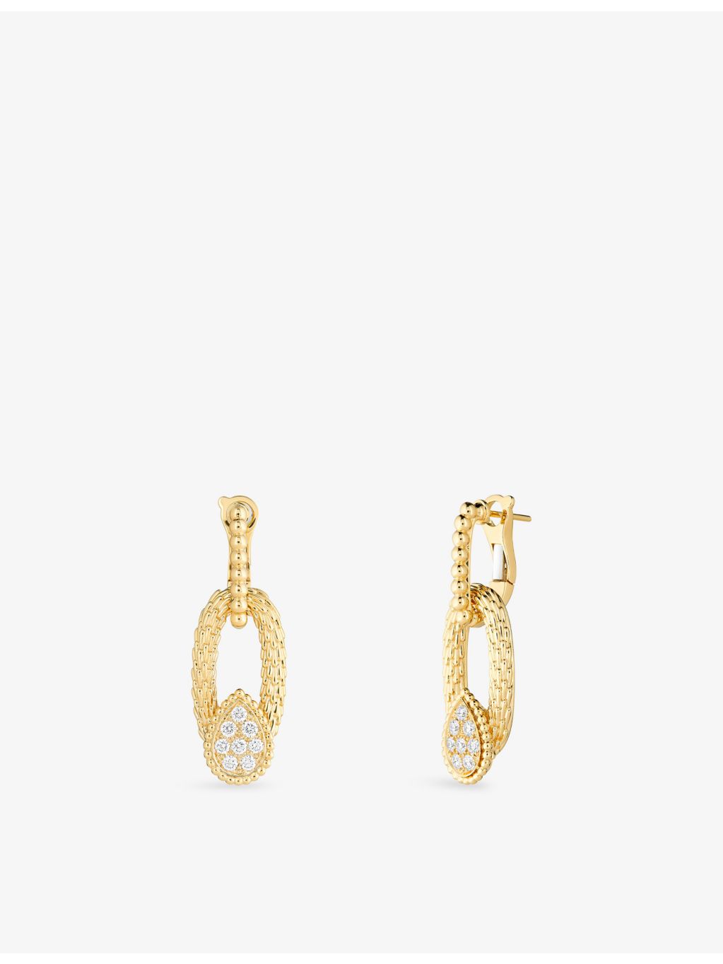 Boucheron Serpent Bohème drop earrings 0.64ct - British product