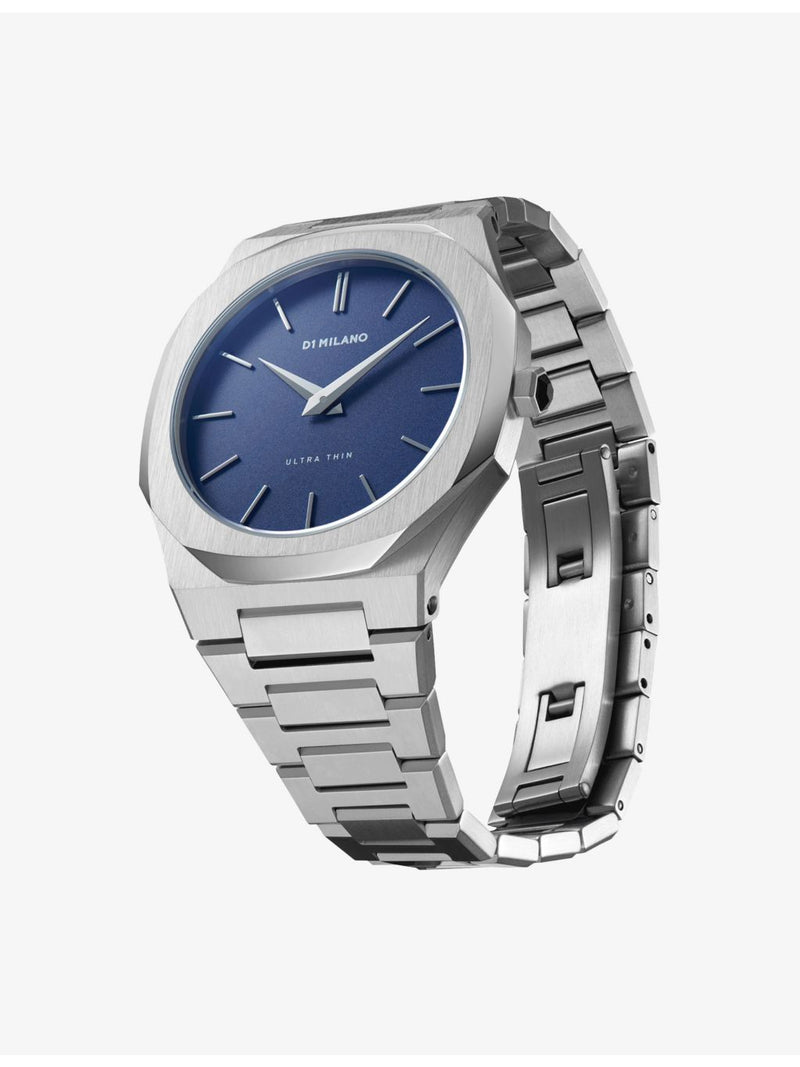 D1 Milano Ocean ultra thin 38mm stainless steel watch - British product