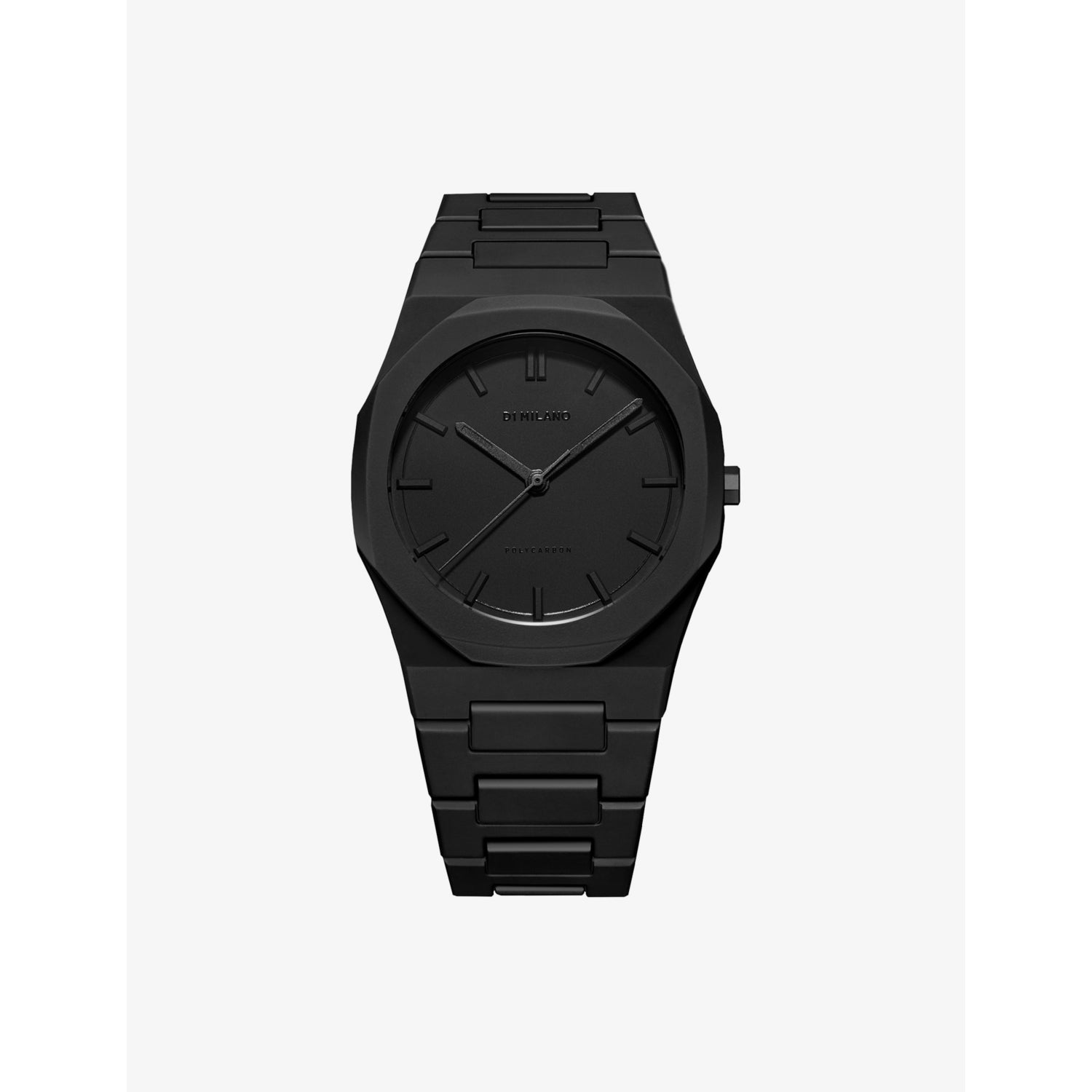 D1 Milano Shadow polycarbonate quartz watch 40.5mm - British product