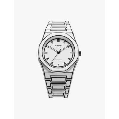 selfridges D1 Milano Polycarbon White Sketch Quartz Watch 40.5mm- Buy online at McGrocer