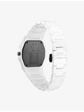 D1 Milano Pure White ceramic watch 37mm, UK version