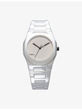 D1 Milano Pure White ceramic watch 37mm, UK version
