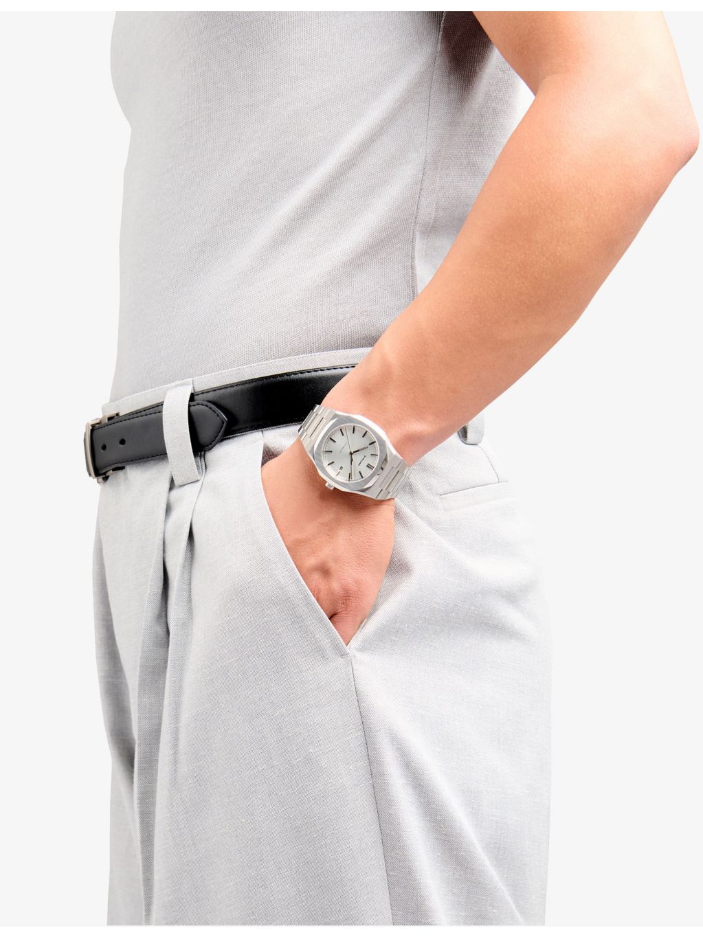D1 Milano Automatico Snow automatic watch 41.5mm, imported from the UK