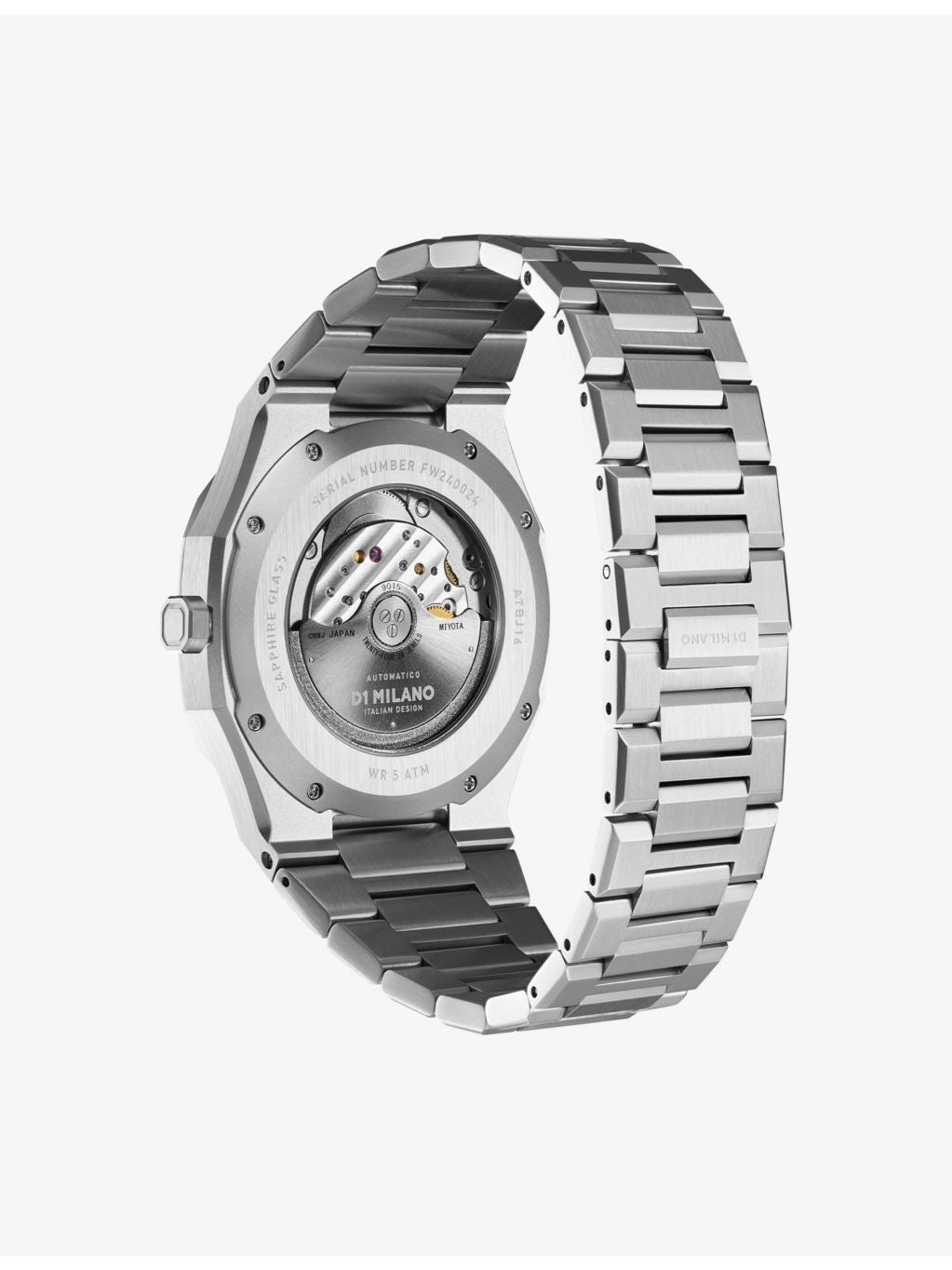 D1 Milano Automatico Snow automatic watch 41.5mm, imported from the UK