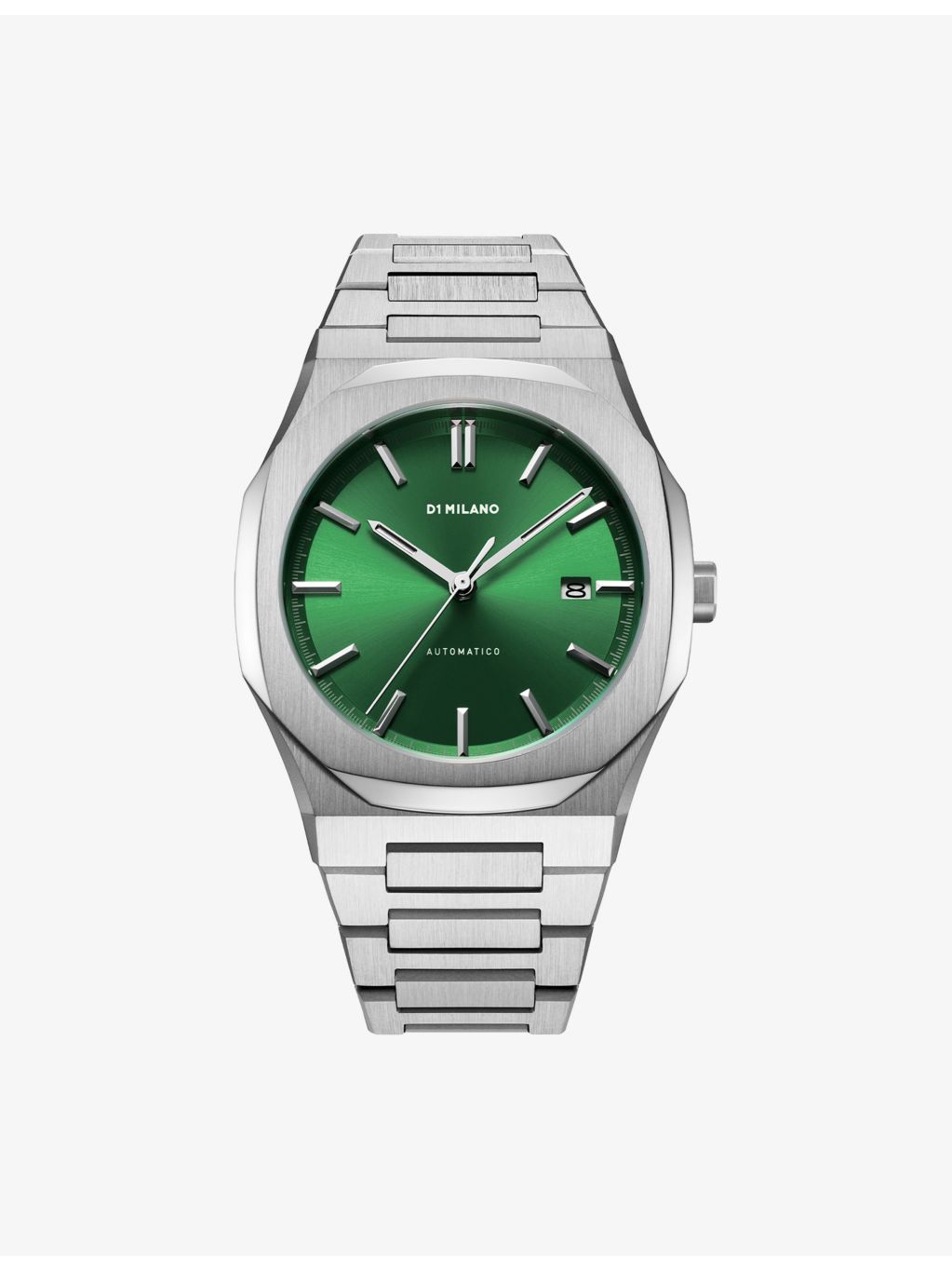 D1 Milano automatic watch with steel bracelet 41.5mm, imported from the UK