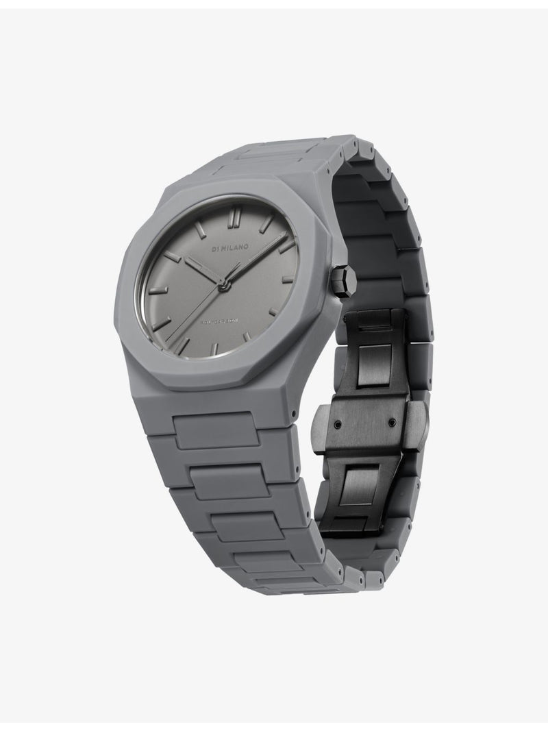 D1 Milano polycarbonate quartz watch 37mm, UK version