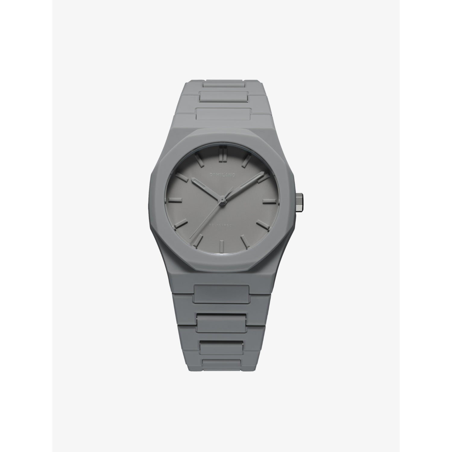 D1 Milano polycarbonate quartz watch 37mm, UK version