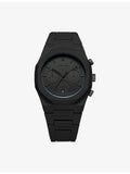 D1 Milano Polychrono Shadow quartz watch 40.5mm, UK version
