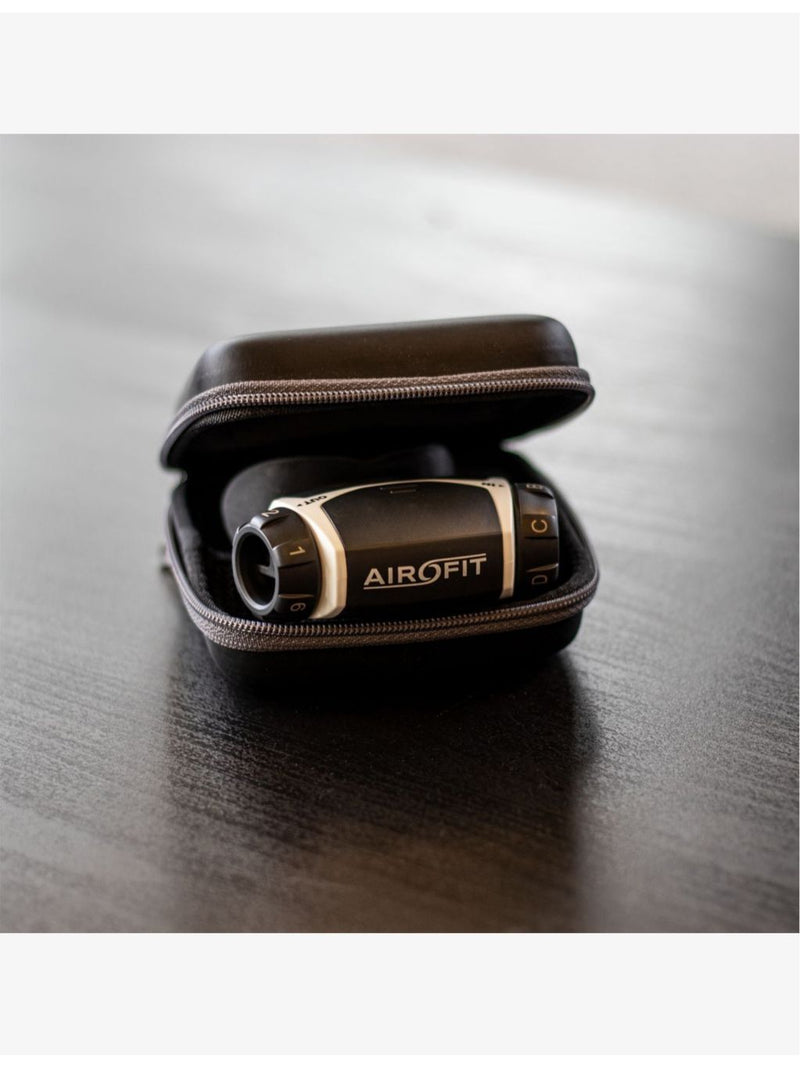 Airofit Active White breathing trainer, imported from the UK