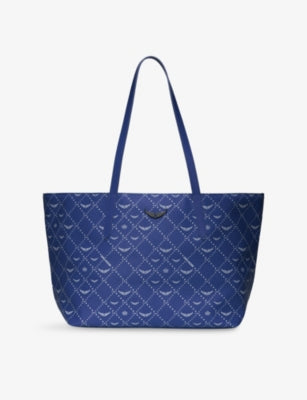 Zadig&Voltaire Z Shopper monogram coated-canvas tote bag, imported from the UK