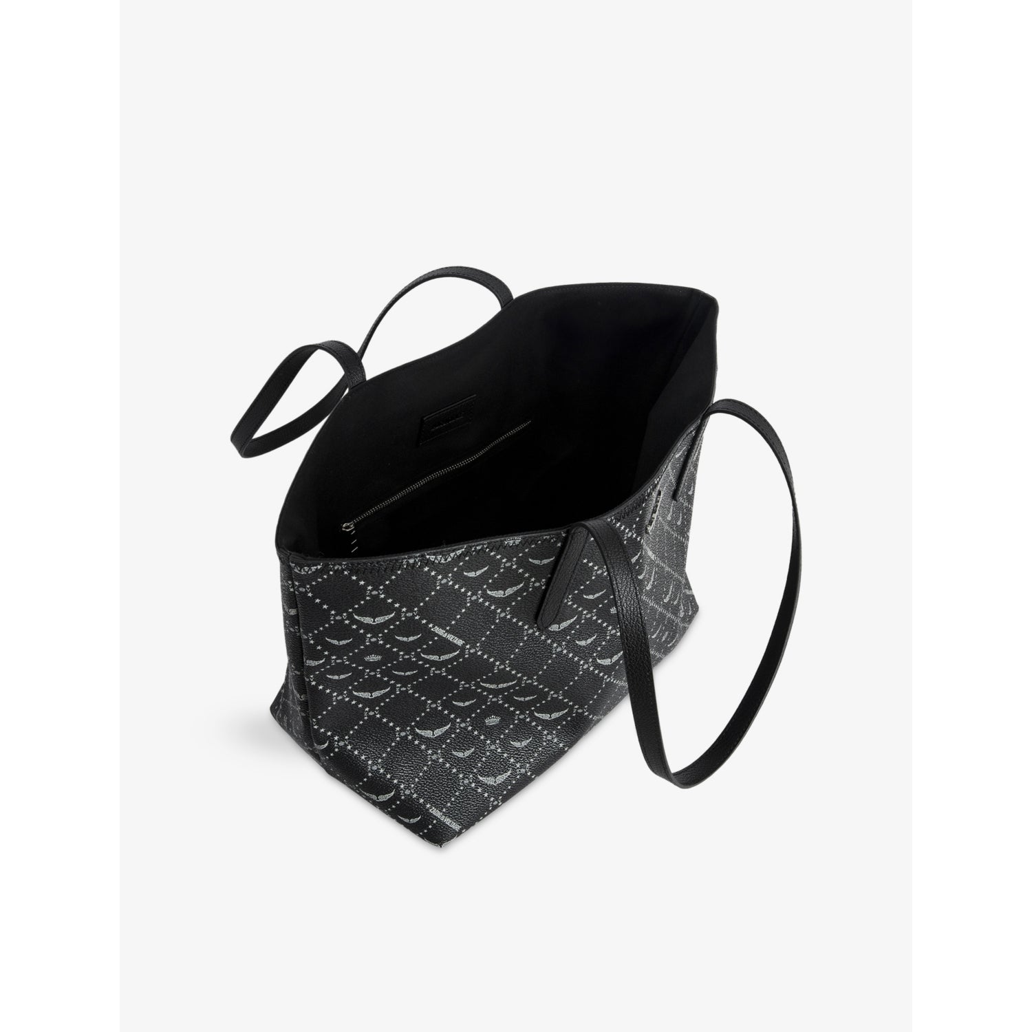 Zadig&Voltaire Z Shopper monogram coated-canvas tote bag, imported from the UK