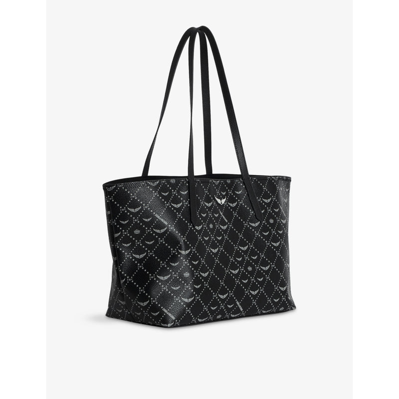 Zadig&Voltaire Z Shopper monogram coated-canvas tote bag, imported from the UK