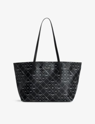 Zadig&Voltaire Z Shopper monogram coated-canvas tote bag, imported from the UK