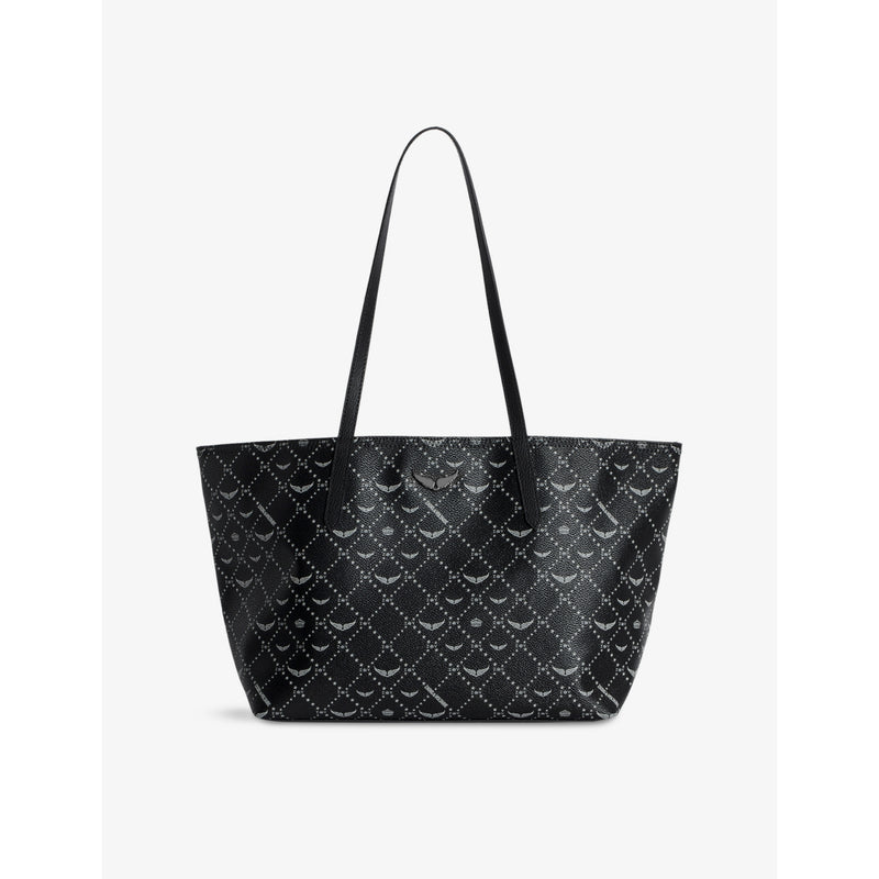 Z Shopper Monogram Coated-Canvas Tote Bag - ELECTRIC