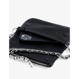 Zadig Voltaire Rock Nano leather clutch bag, British product