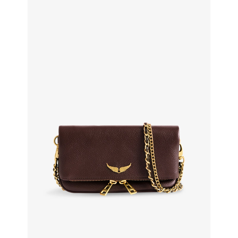 Zadig&Voltaire Rock Nano Leather Clutch Bag
