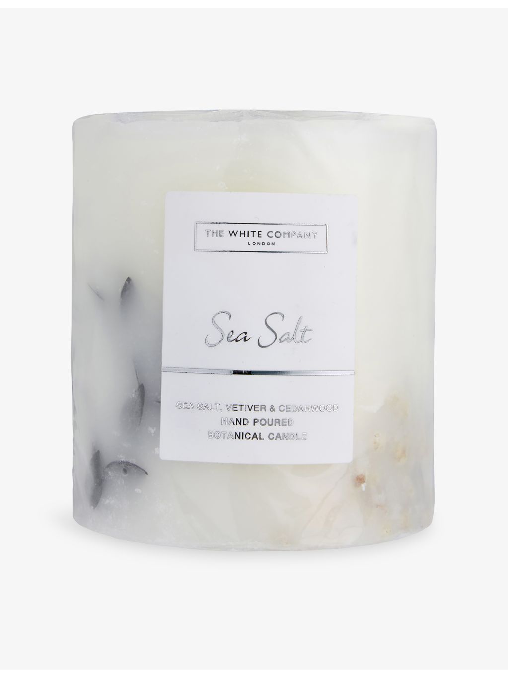 The White Company sea salt scented candle 725g, imported from the UK