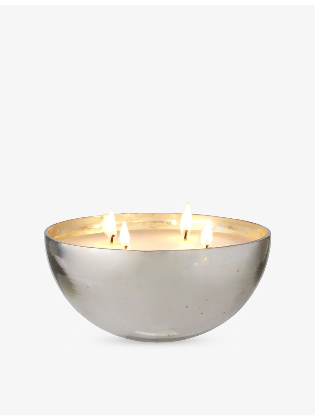 The White Company Winter Mercury Bauble candle 250g, imported from the UK