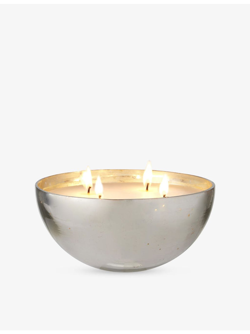 The White Company Winter Mercury Bauble candle 250g, imported from the UK