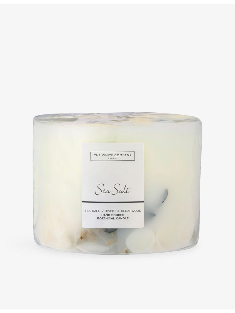 White Company sea salt candle in large size, UK version