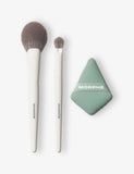 Morphe Conceal and Set Tool Trio makeup brush set, UK version