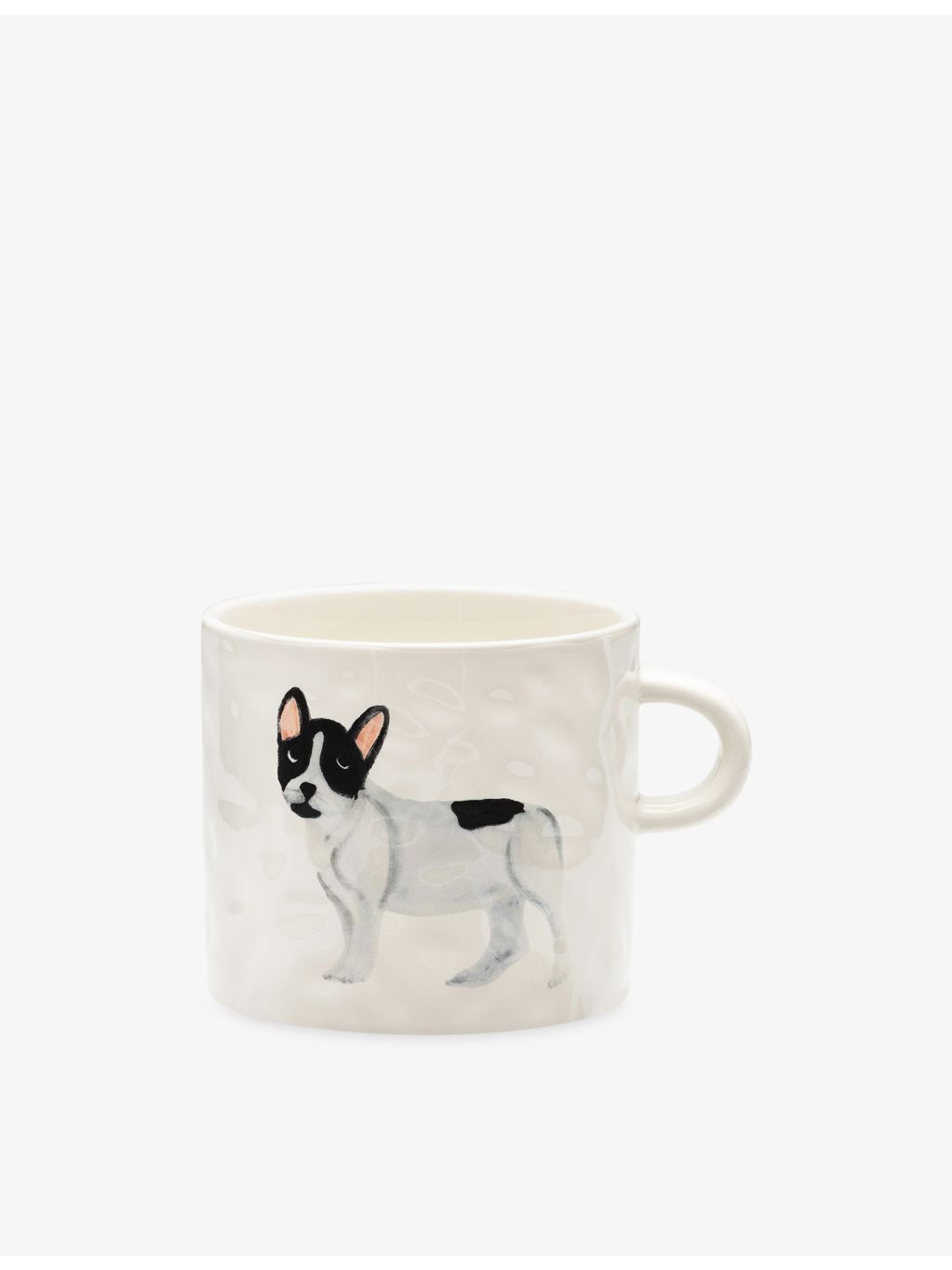 anna + nina French Bulldog ceramic mug 13.5cm, imported from the UK