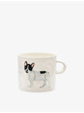 anna + nina French Bulldog ceramic mug 13.5cm, imported from the UK