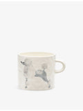 anna + nina poodle ceramic mug 13.5cm (British brand)