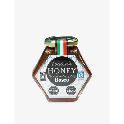 selfridges Louisa's Pure Bosco Raw Honey TA 20+ MGO 829+ 400kg- Buy online at McGrocer