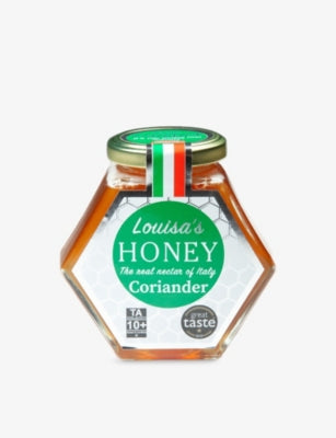 Louisa's raw coriander honey 400g, imported from the UK