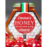 Louisa's raw cherry honey 400g, imported from the UK