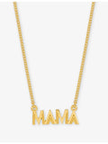 Rachel Jackson Mini Mama gold-plated necklace - British product