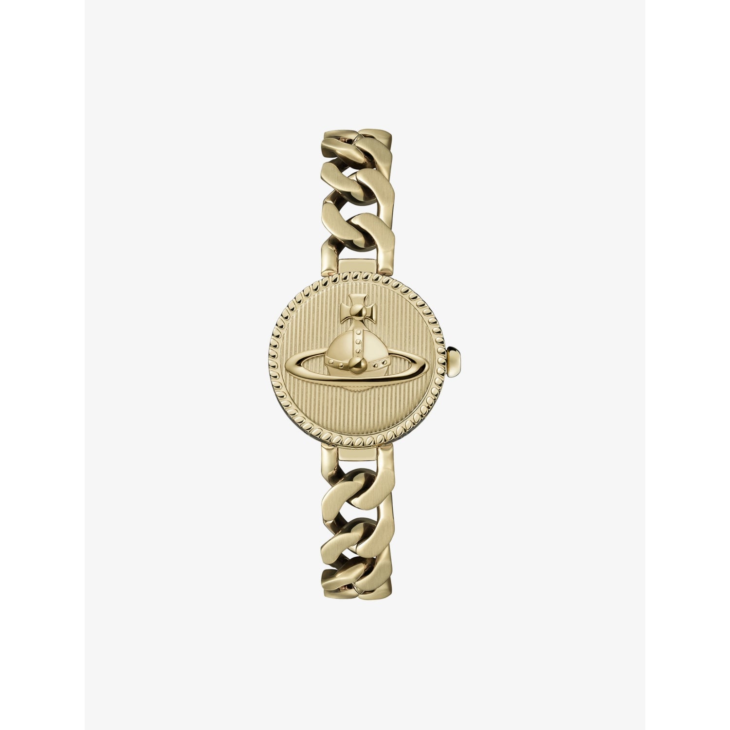Vivienne Westwood Orb Button stainless steel watch, imported from the UK