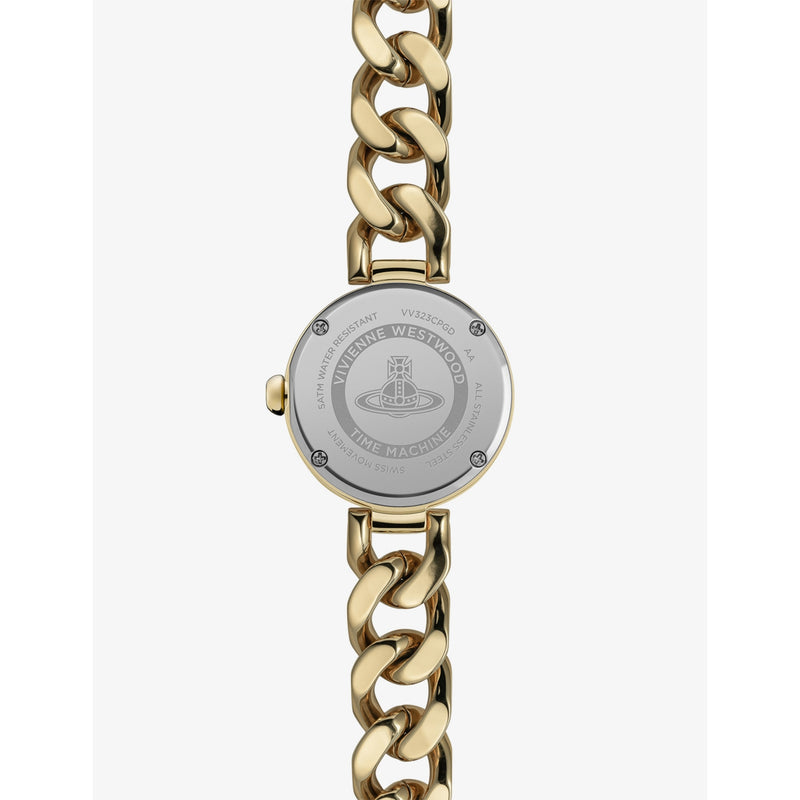 Vivienne Westwood Orb Button stainless steel watch, imported from the UK
