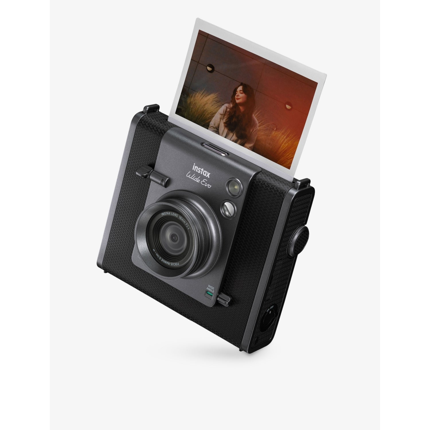 Fujifilm Instax Wide Evo hybrid instant camera - British product