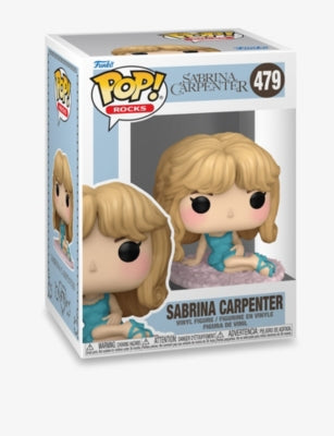 Funko Pop Rocks Sabrina Carpenter vinyl figure 8cm, imported from the UK