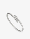 Bulgari Serpenti Viper 18ct White-Gold and 0.47ct Diamond Bracelet 18cm