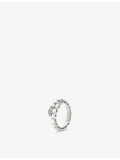 Bvlgari Serpenti Viper 18ct white gold diamond ring (British brand)